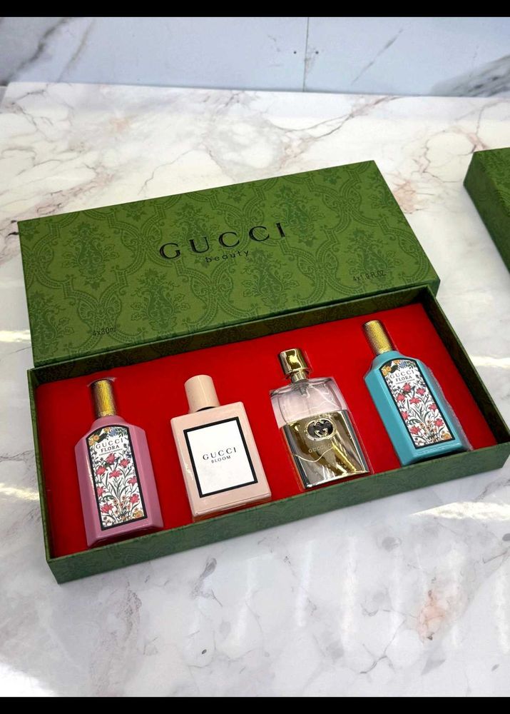Gucci Gift Set Of 4x 30ml Perfumes