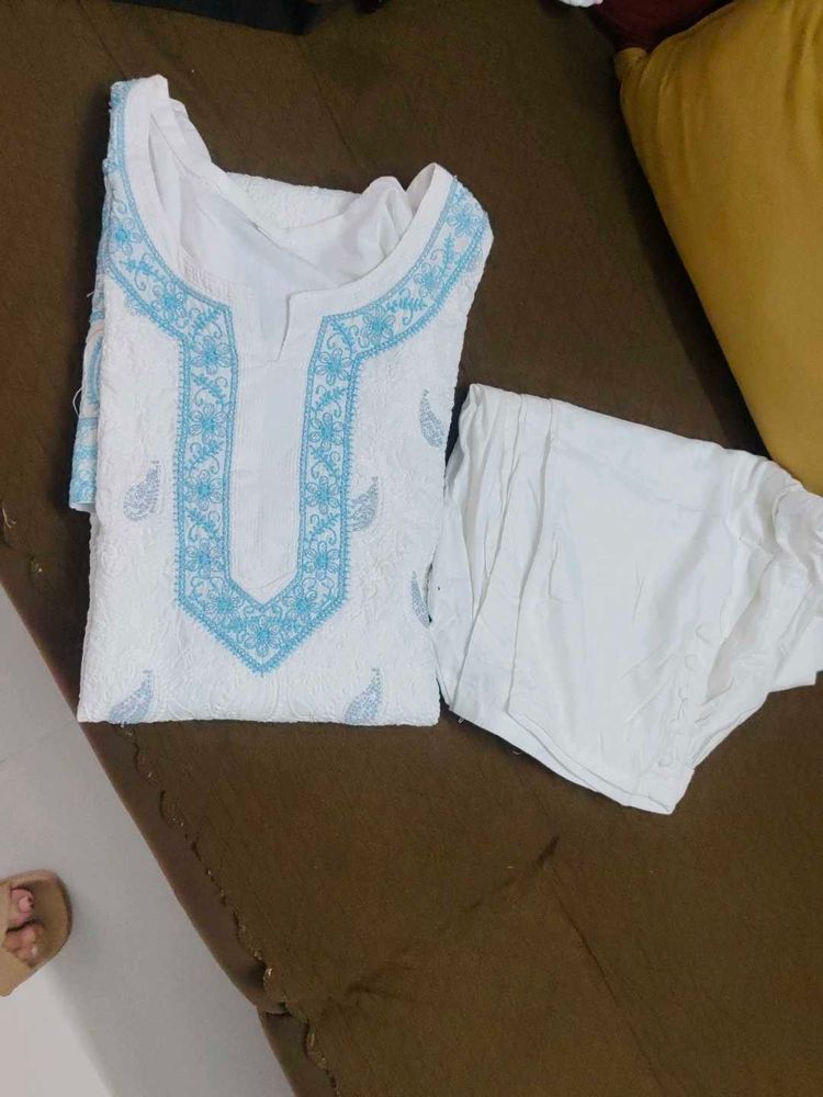 Chickenkari N Cutdana Work Pantset