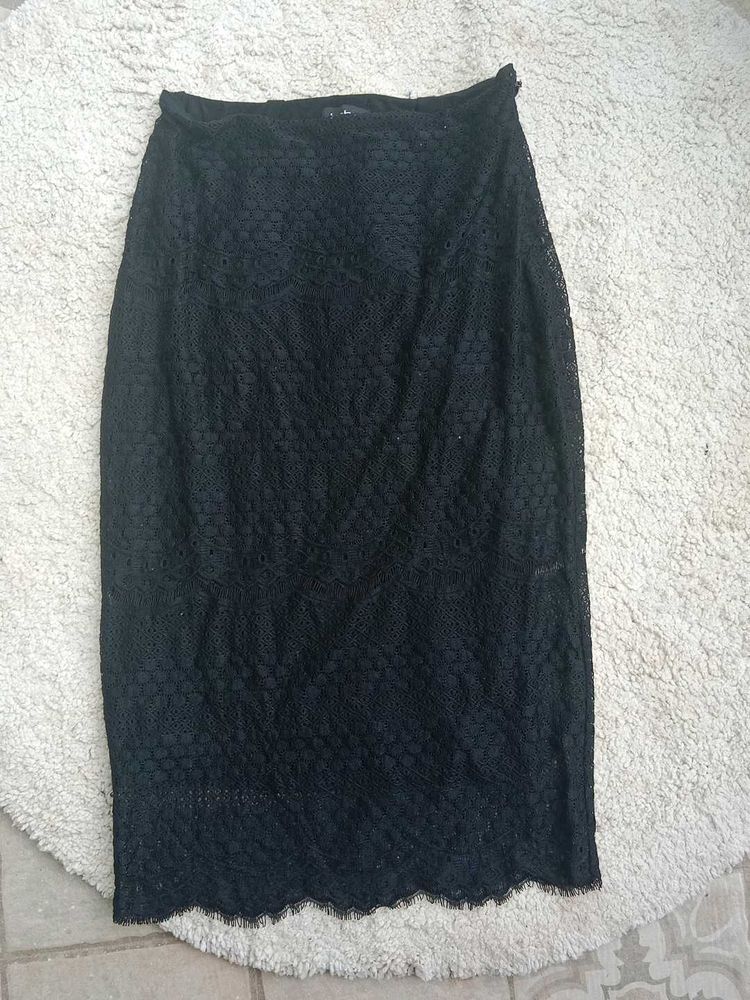 Black Bebe Skirt