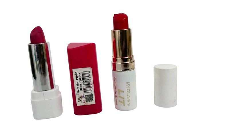 Stylish &amp; Long-Lasting Matte Lipstick Combo – Pink