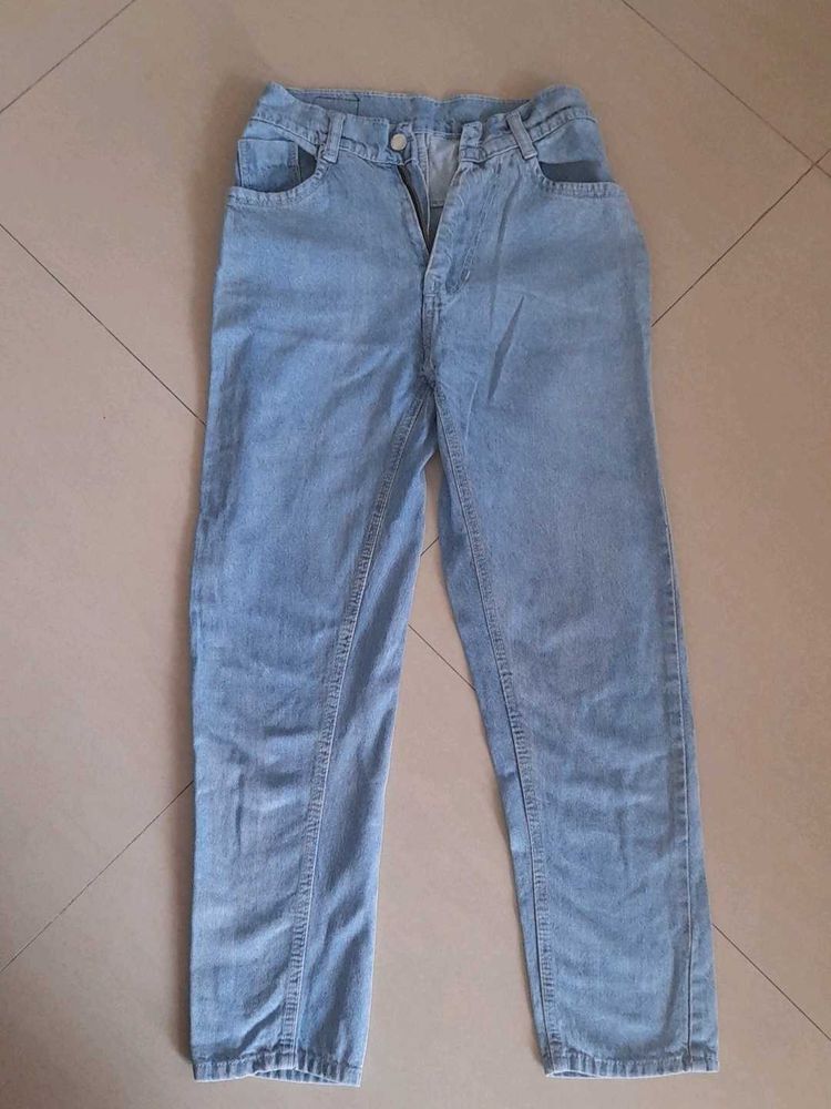 Light Wash Denim Jeans