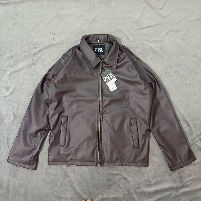 Zara Faux Leather Jacket