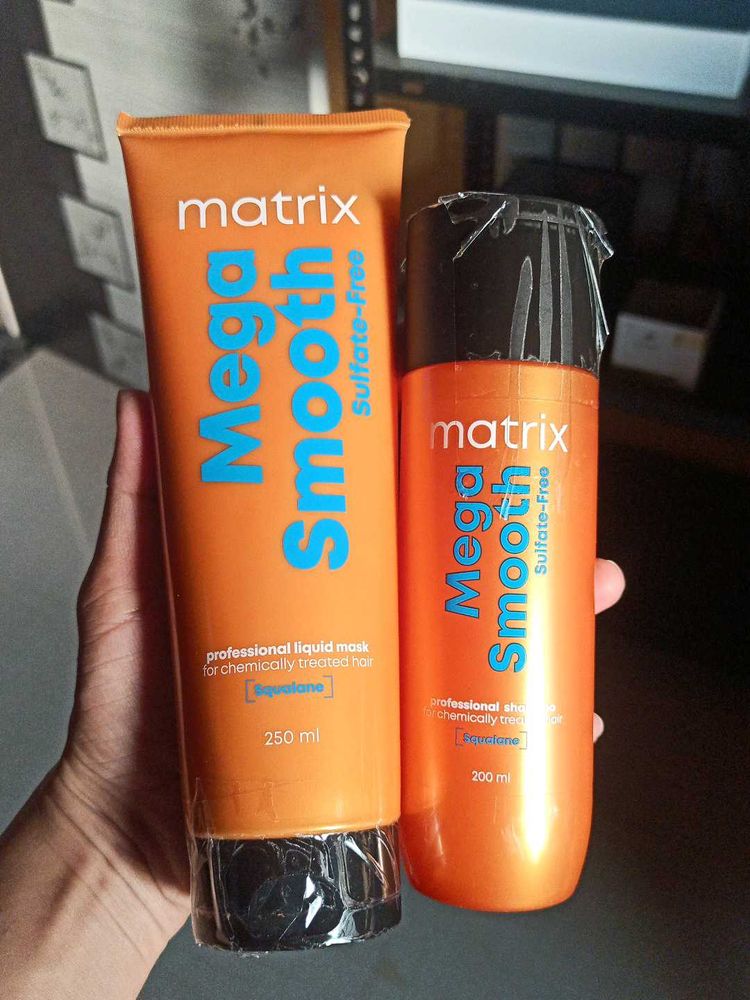 Matrix Mega Smooth Sulfate-free Shampoo &amp; Mask