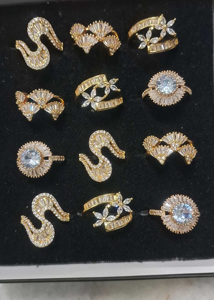 Original AD Gold and Silver Rings
