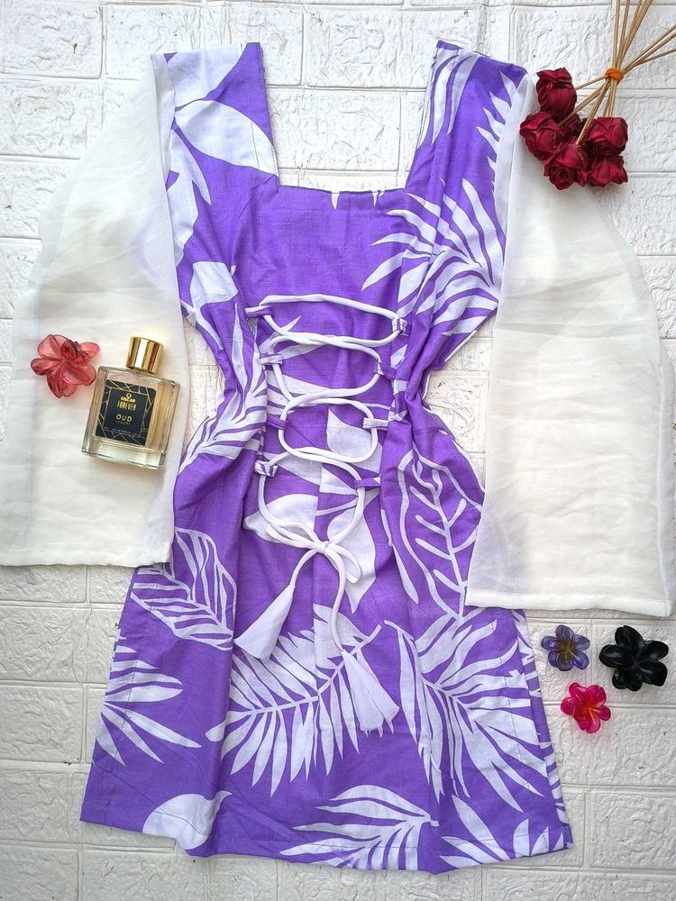 Corset Back Kurti 🪻