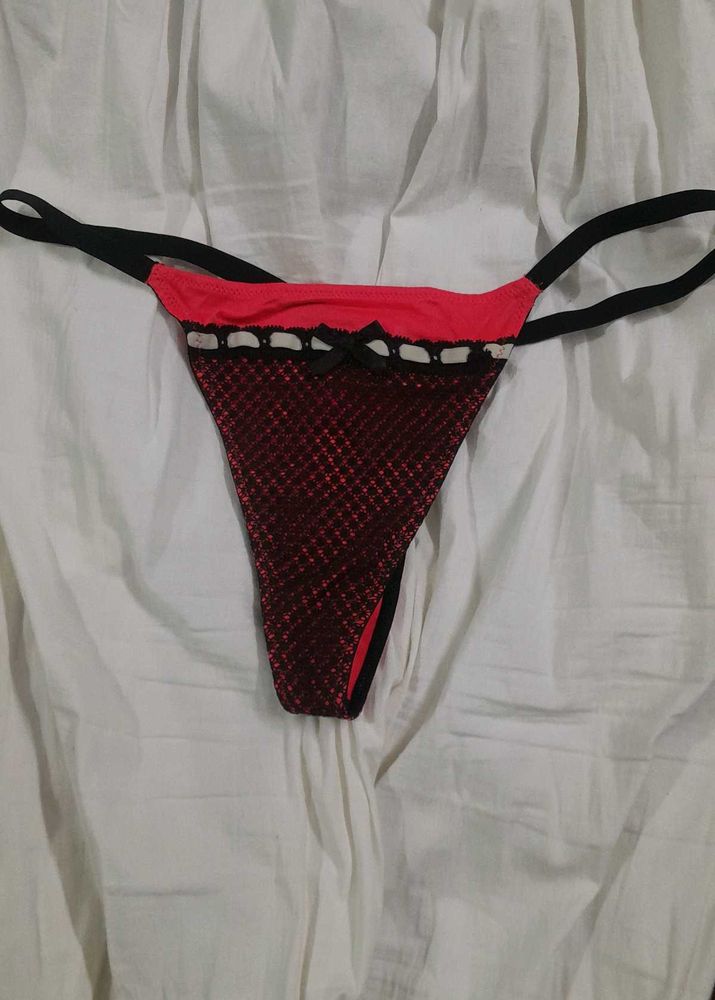 Red Thong Panty