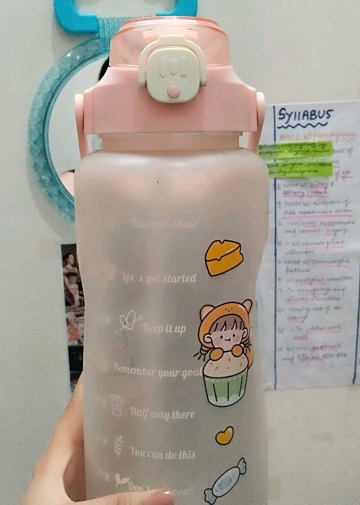 Aesthetic 2 Litre Water Bottle – Stay Hydrated