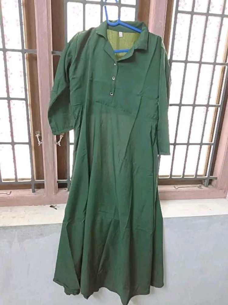 Olive Green Maxi Dress