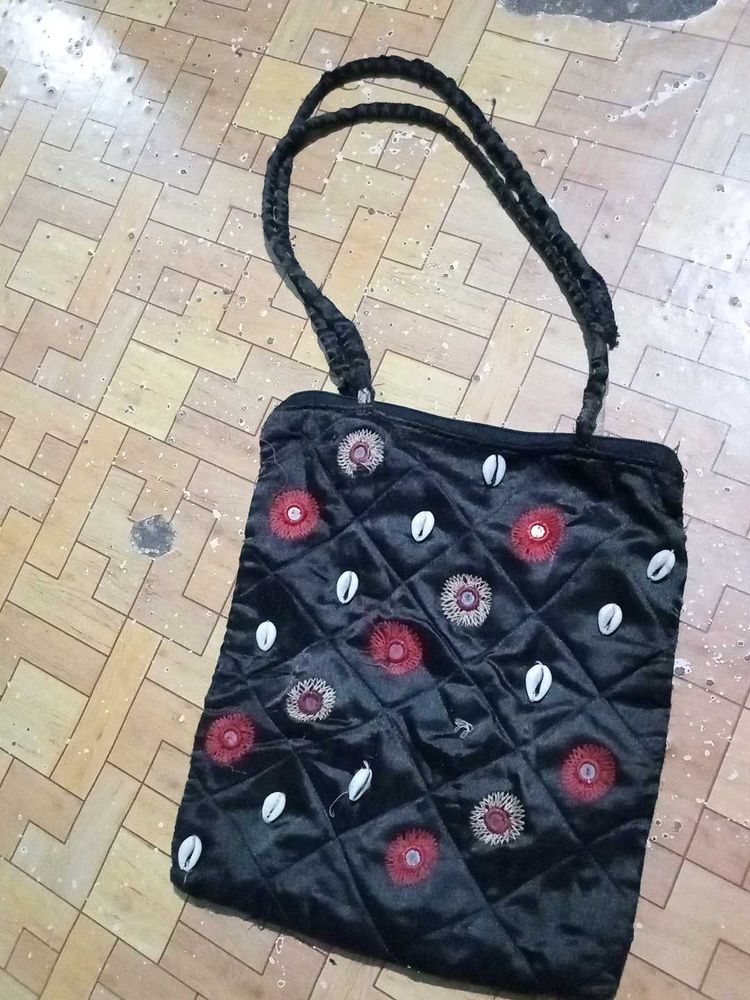 Embroidered Handbag
