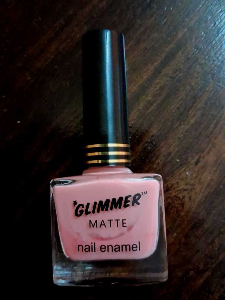 Glimmer Matte Nail Enamel