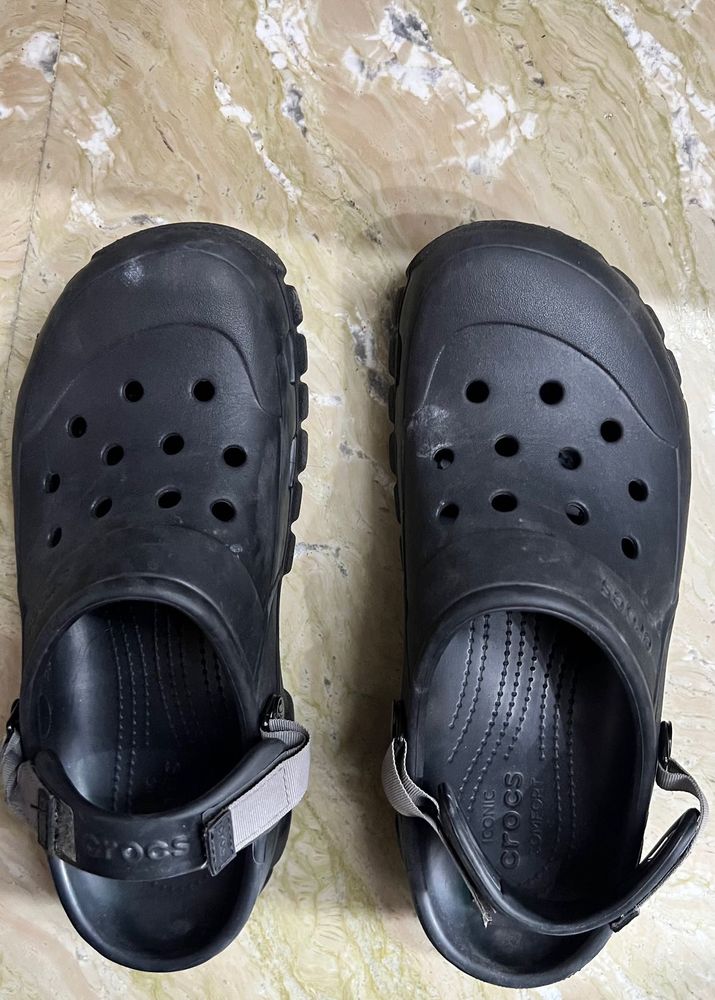 Black Crocs Clogs