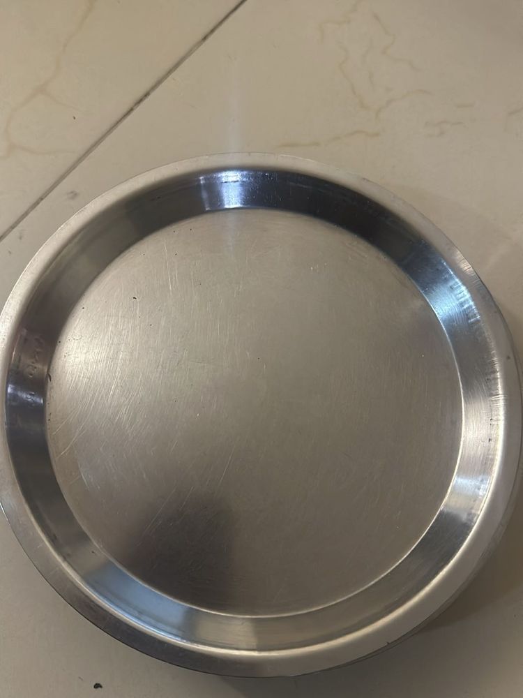 12 Steel Small Plates