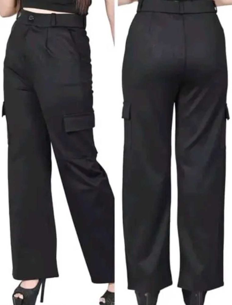 Combo Black Cargo And White Parachute