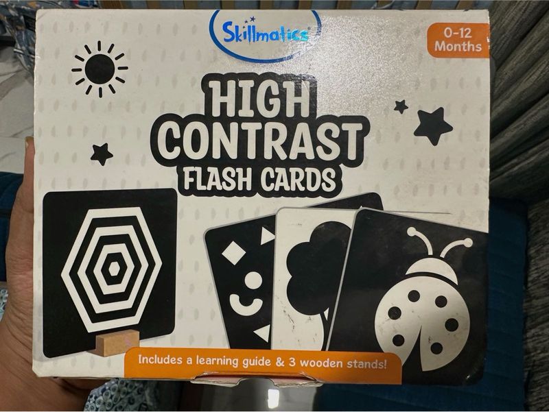 Skillmatics Black And White High Contrast Cards