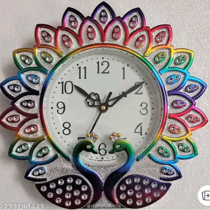 Peacock Wall Clock
