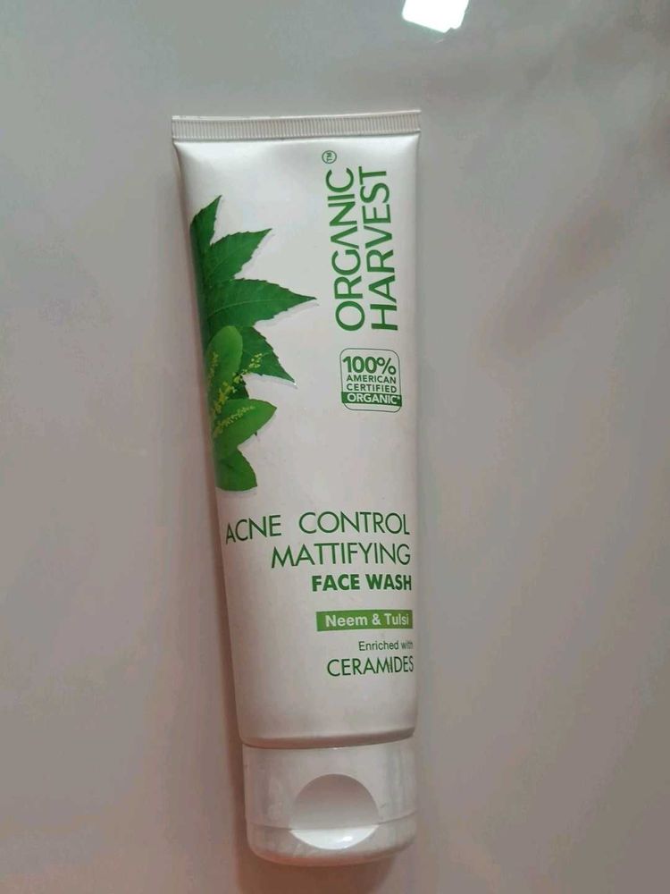 Organic Harvest Acne Control Face Wash