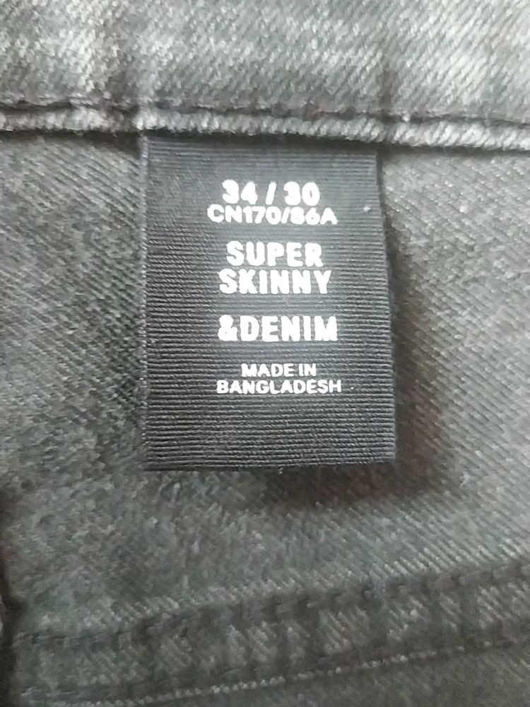 Jeans With 34&#34; Waist And Length 35&#34;