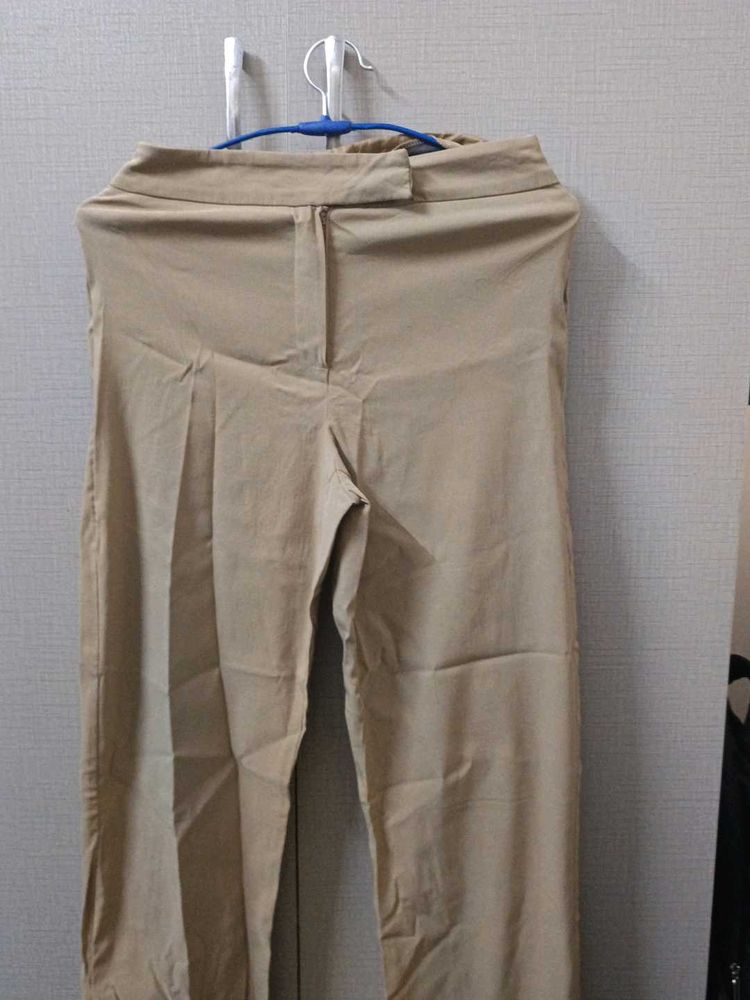 Beige Trousers