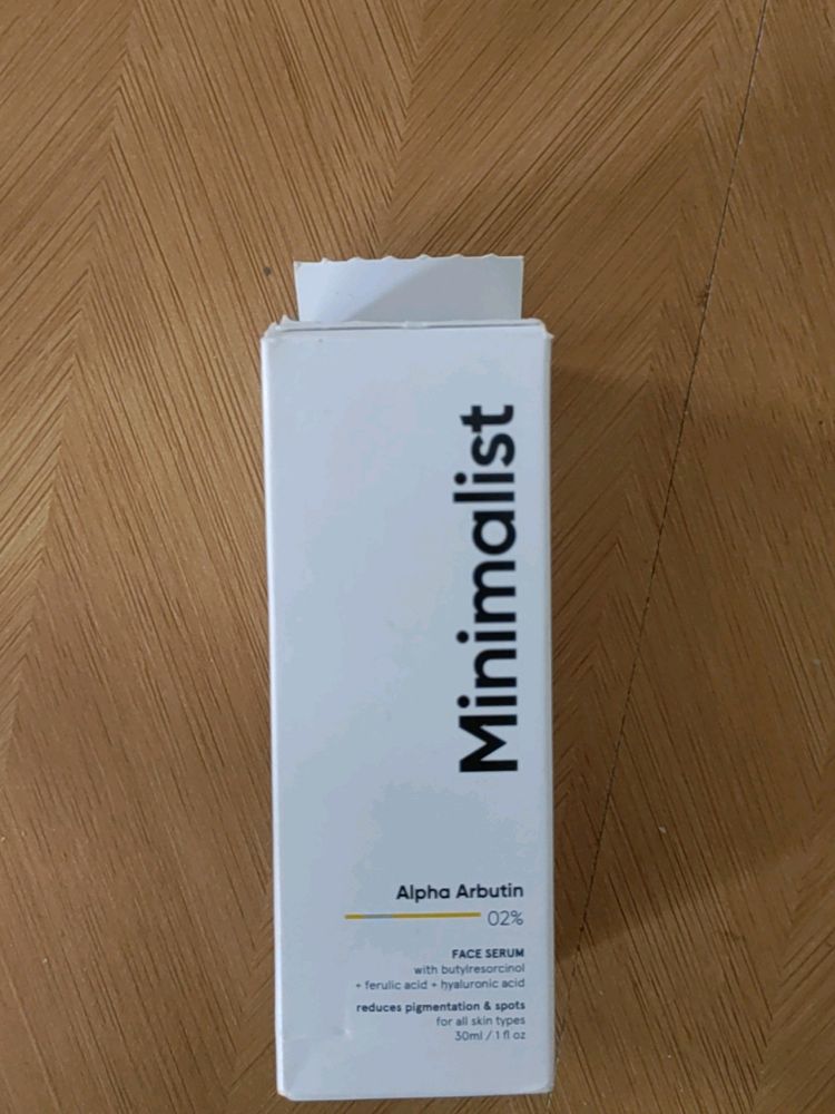 Minimalit Alpha Arbutin Face Serum