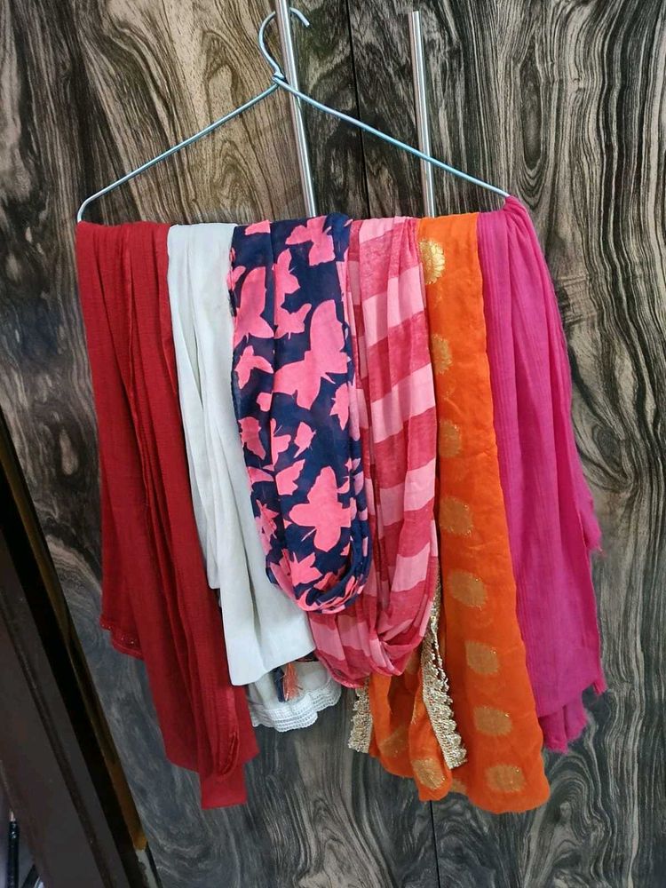 Assorted Dupatta Collection set of 6