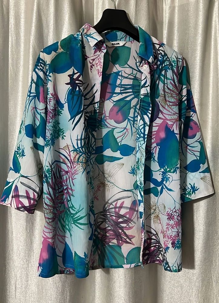 Floral Print Shirt