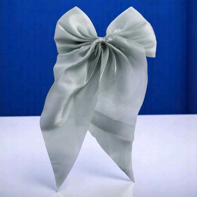 Organza Bow Clip 007
