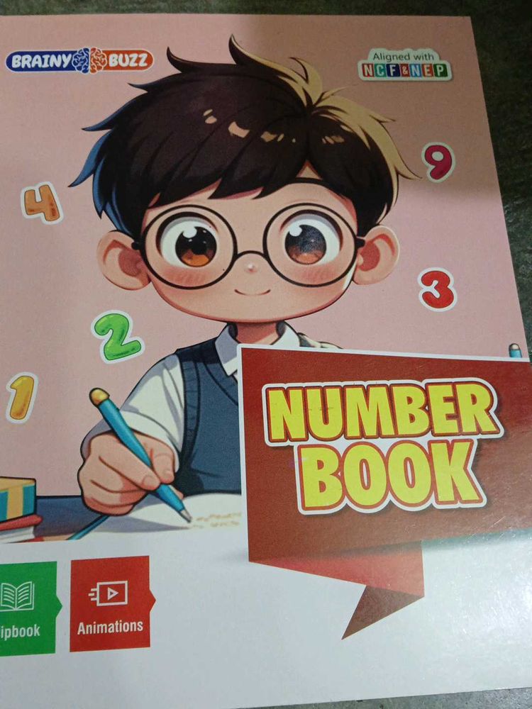 Brainy Buzz Number Book