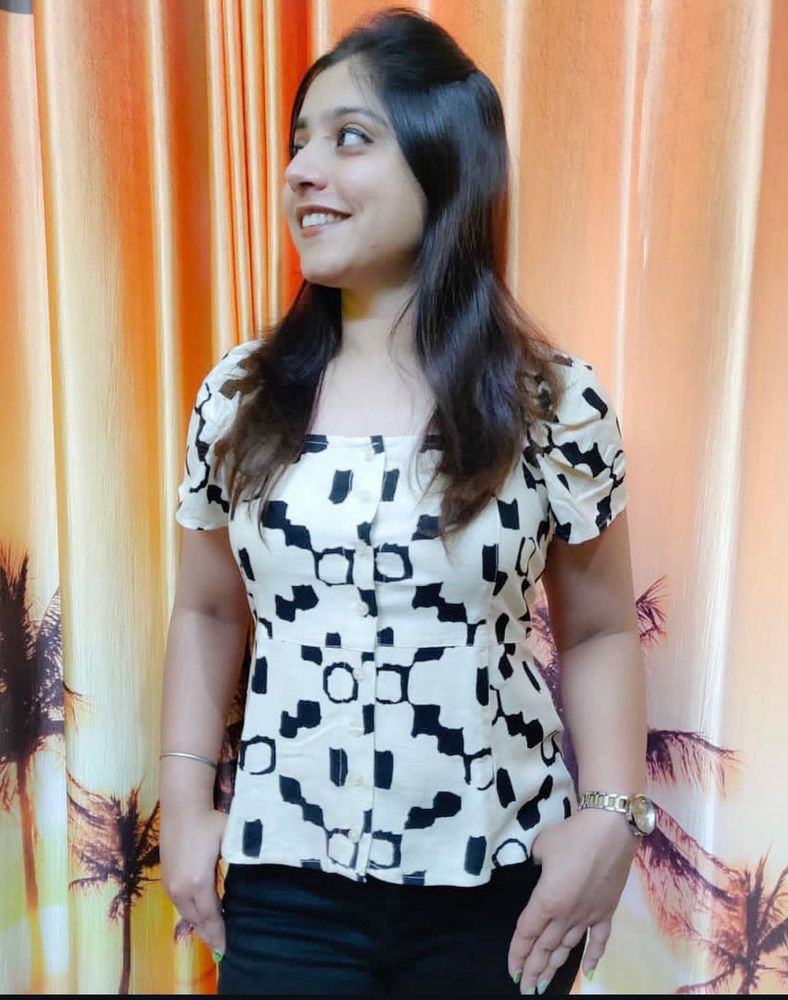 White H &amp; M Top