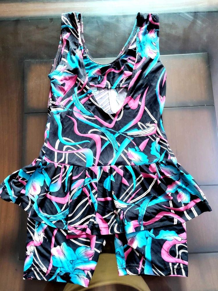 Funky Pattern Swimsuit