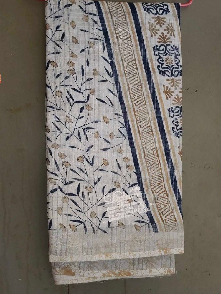 Elegant Floral Saree