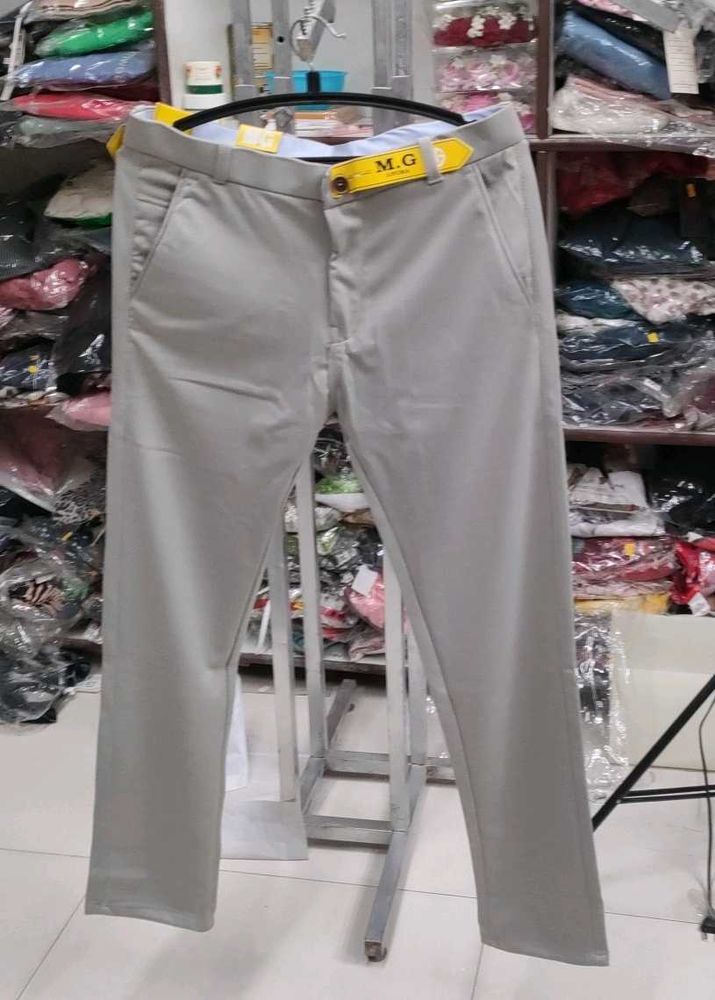 Stylish Grey Casual Pants