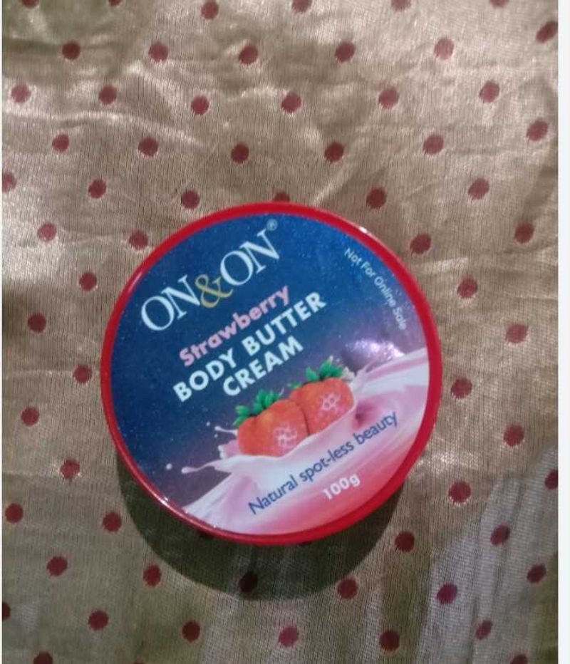 On&amp;On Strawberry Body Butter Cream