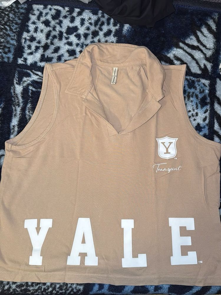 Yale Cropped Tank Top