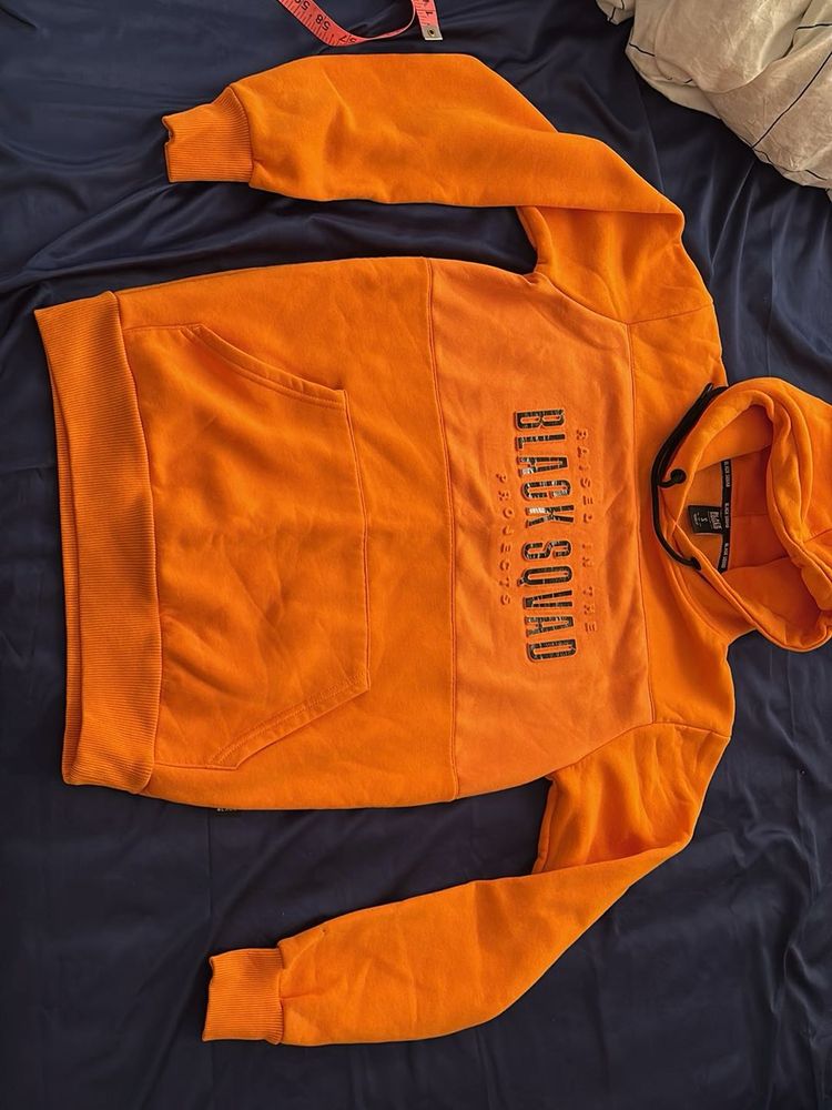 Orange &#39;Black Squad&#39; Hoodie