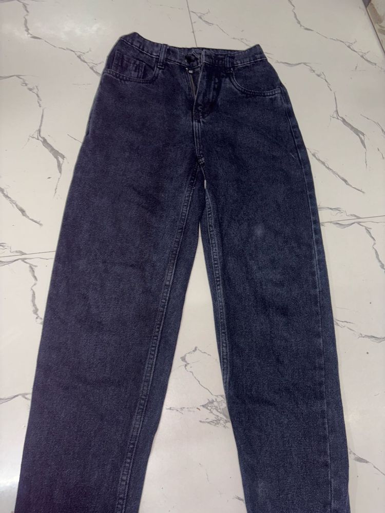 Dark Wash Wide Leg Jeans
