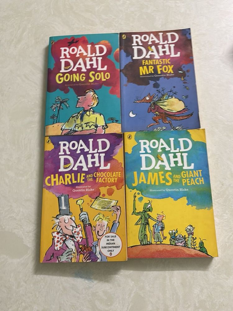 Roald Dahl Books set of 4