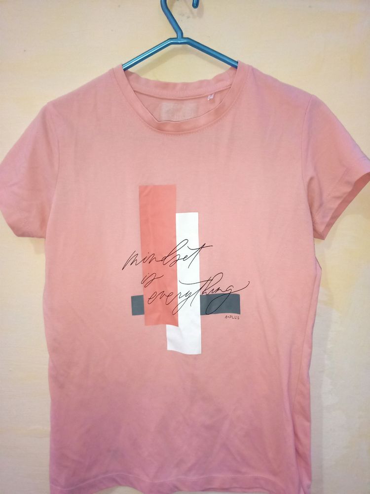 Stylish Tshirt (Pink Colour), M size