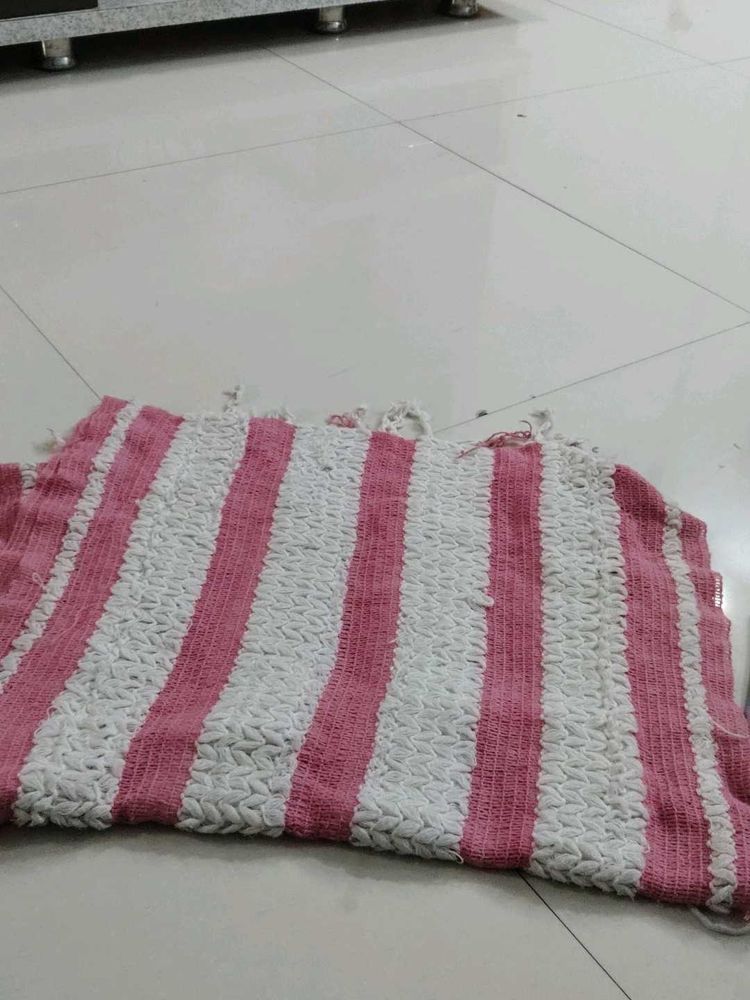 Striped Pink Rug