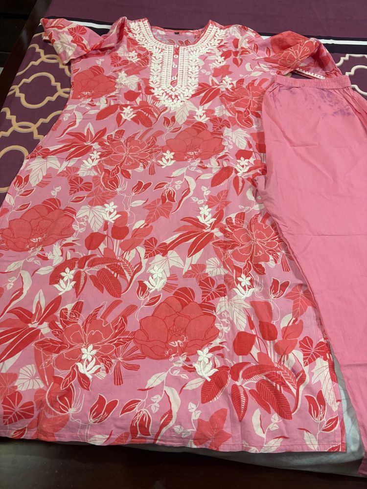Pink Pent Suit
