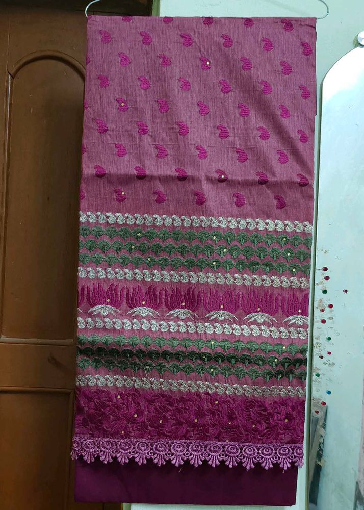 Embroidered Dress Material