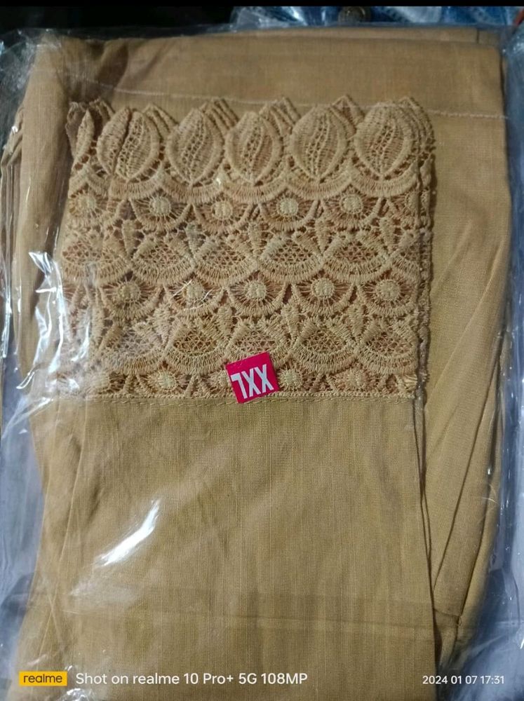 XXL Lace Detail Pants