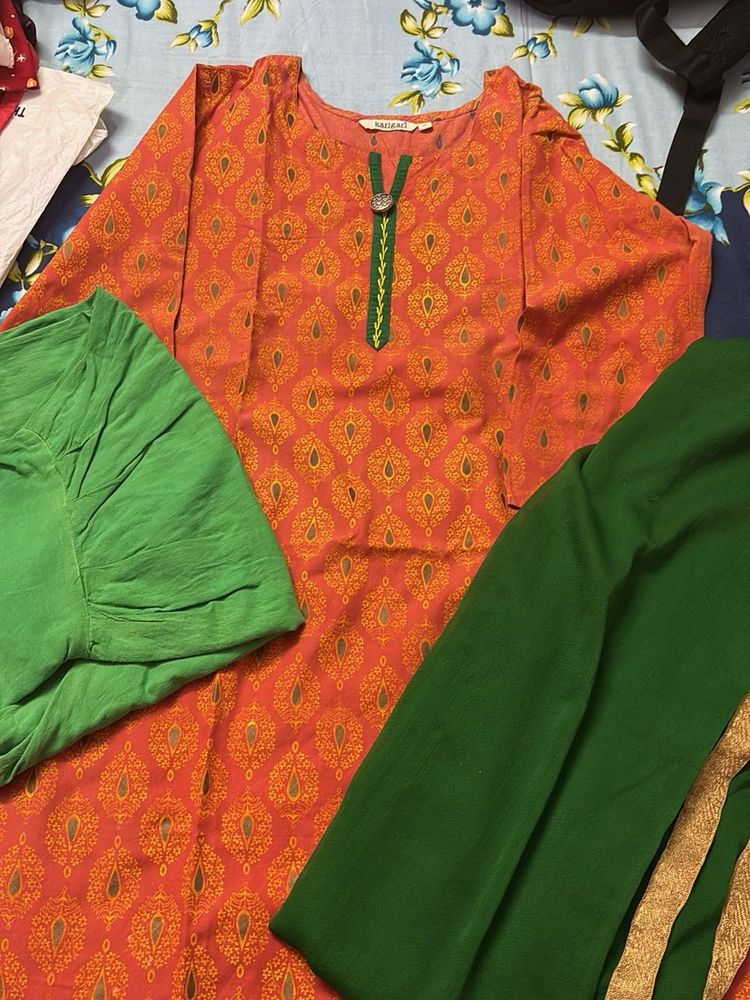 Karigiri Kurta Set With Duppata