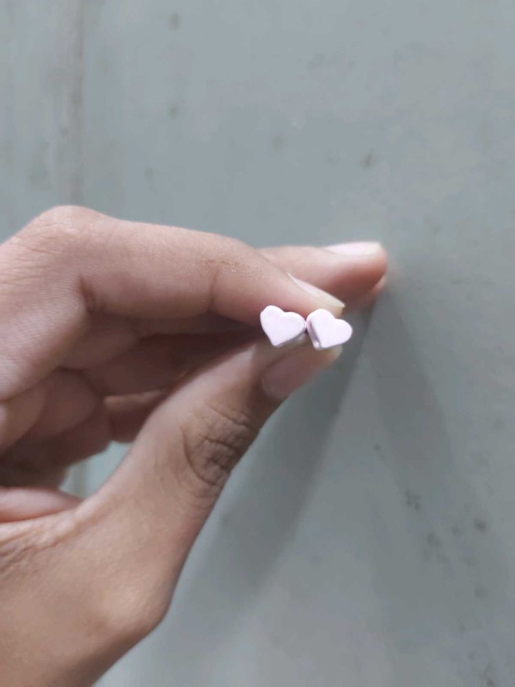 Heart Stud Earrings
