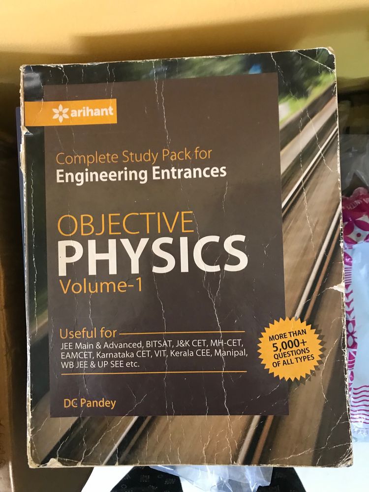 Objective Physics Vol-1 DC Pandey
