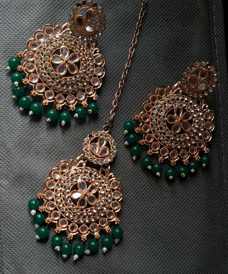 Elegant Indian Jewelry Set