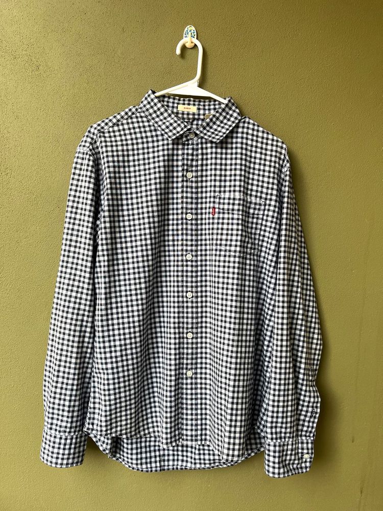 Levi&#39;s Slim Fit Pure cotton Checked Shirt