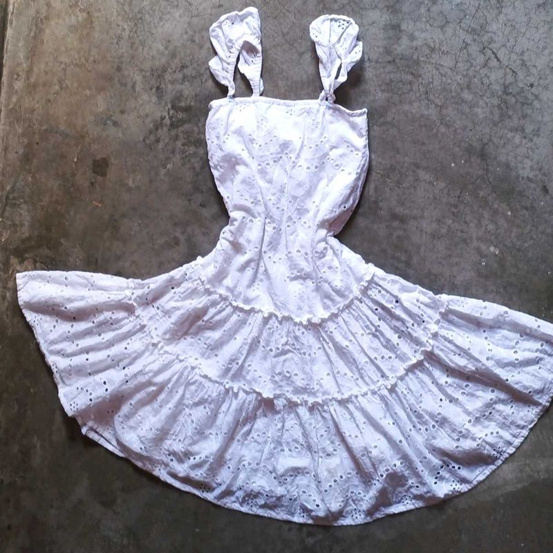 White Eyelet Sundress