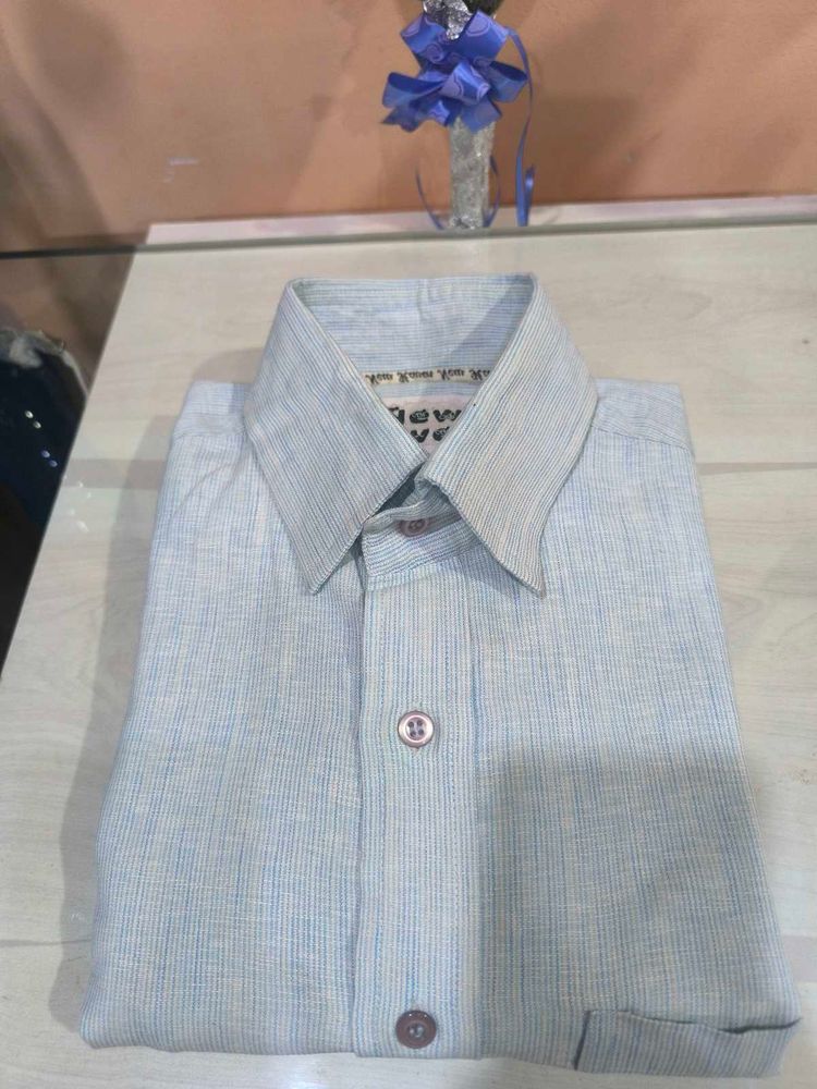 Blend Of Blue And White Stripe Shirt From Newheven