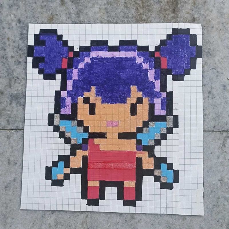 Musa | Winx Club | Pixel Art | Wall decor   collec