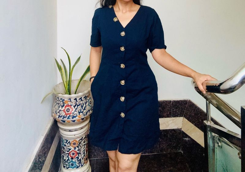 New Shein Blazer Dress With Pockets(buy1get1)